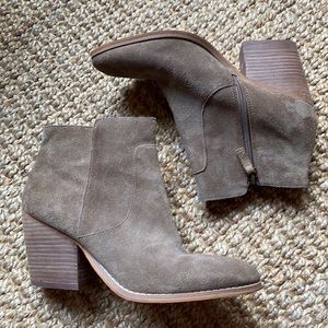 Treasure and Bond suede booties